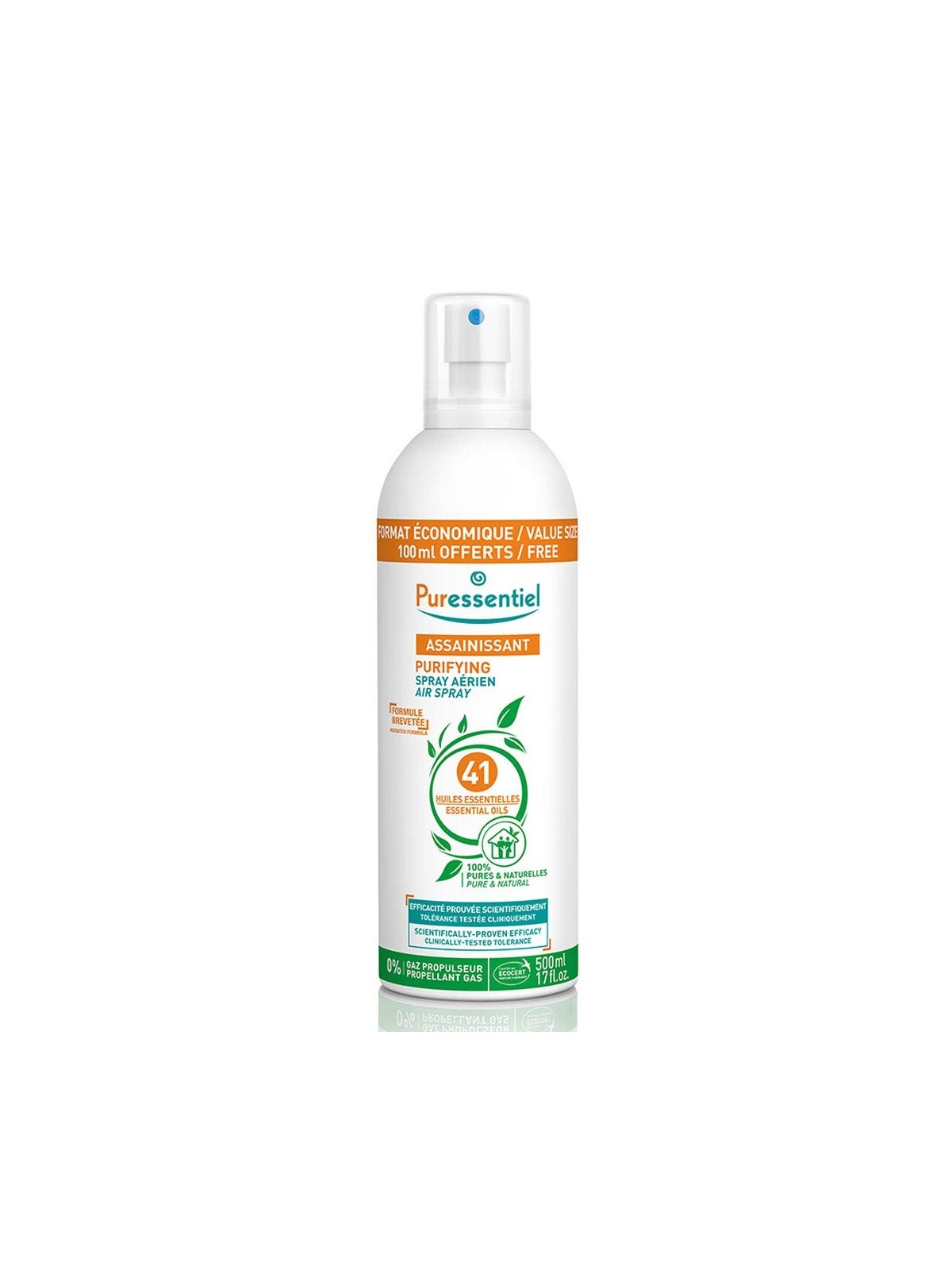 Puressentiel Assainissant Spray Aerien Aux 41 huiles essentielles 500ml