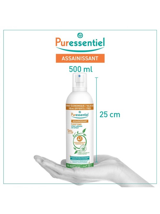 Puressentiel Assainissant Spray Aerien Aux 41 huiles essentielles 500ml