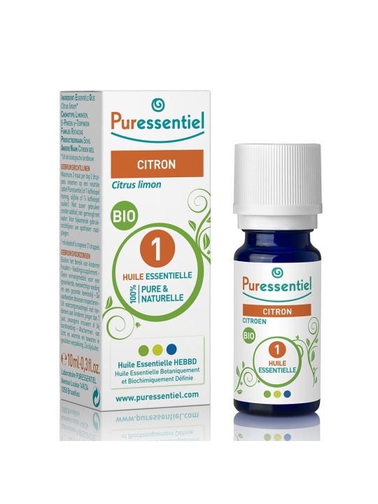 Puressentiel Huiles Essentielles Citron Bio 10ml