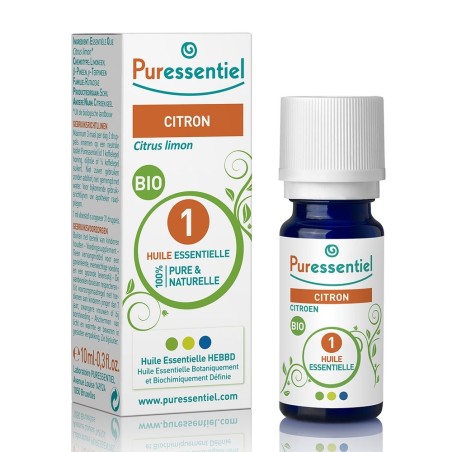 Puressentiel Huiles Essentielles Citron Bio 10ml