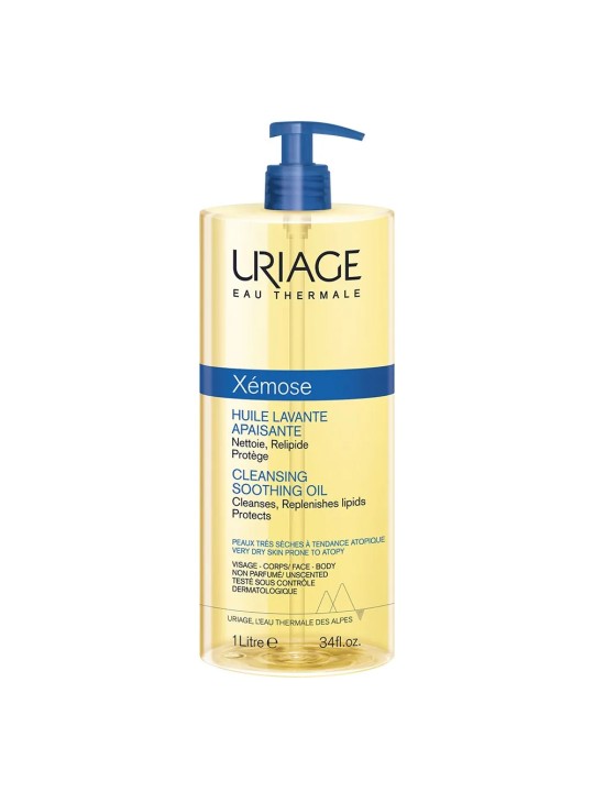 Uriage Xémose Huile Lavante Apaisante Peaux Tres Seches Et Atopiques 1l