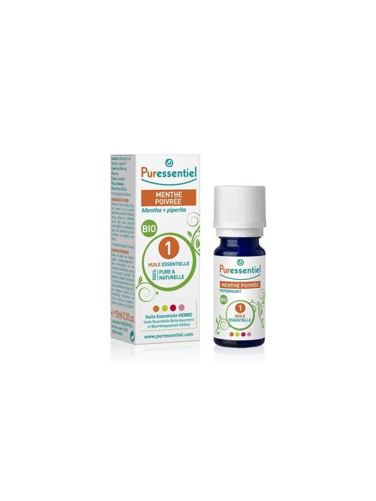 Puressentiel Huiles Essentielles Menthe Poivree Bio 10ml