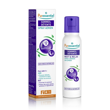 Puressentiel Sommeil - Détente Spray Aerien 12 huiles essentielles 200ml