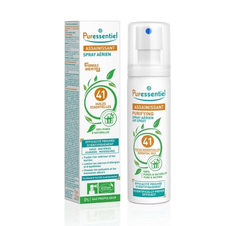 Puressentiel Assainissant Spray Aerien Aux 41 huiles essentielles 75ml