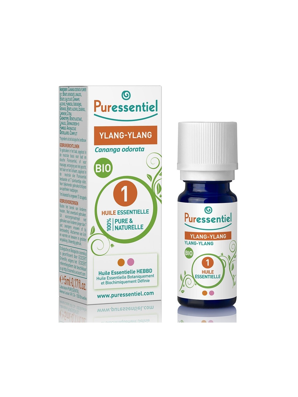 Puressentiel Huiles Essentielles Ylang Ylang Bio 5ml