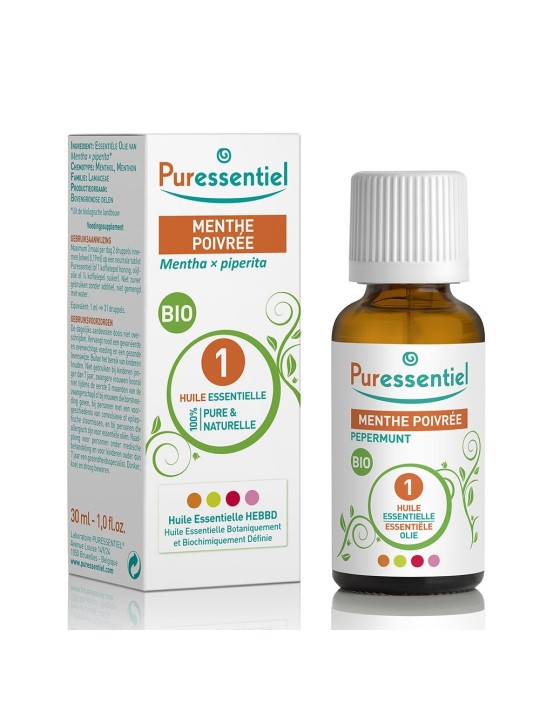 Puressentiel Huiles Essentielles Menthe Poivree Bio 30ml