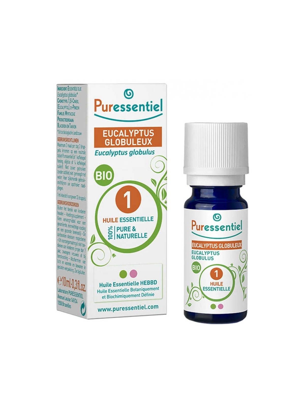 Puressentiel Huiles Essentielles Eucalyptus Globuleux Bio 10ml