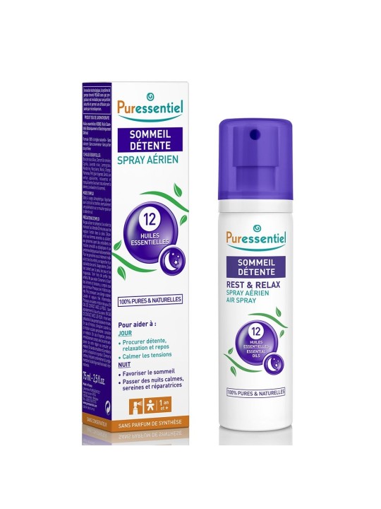 Puressentiel Sommeil - Détente Spray Aerien 12 Sommeil Detente 75ml