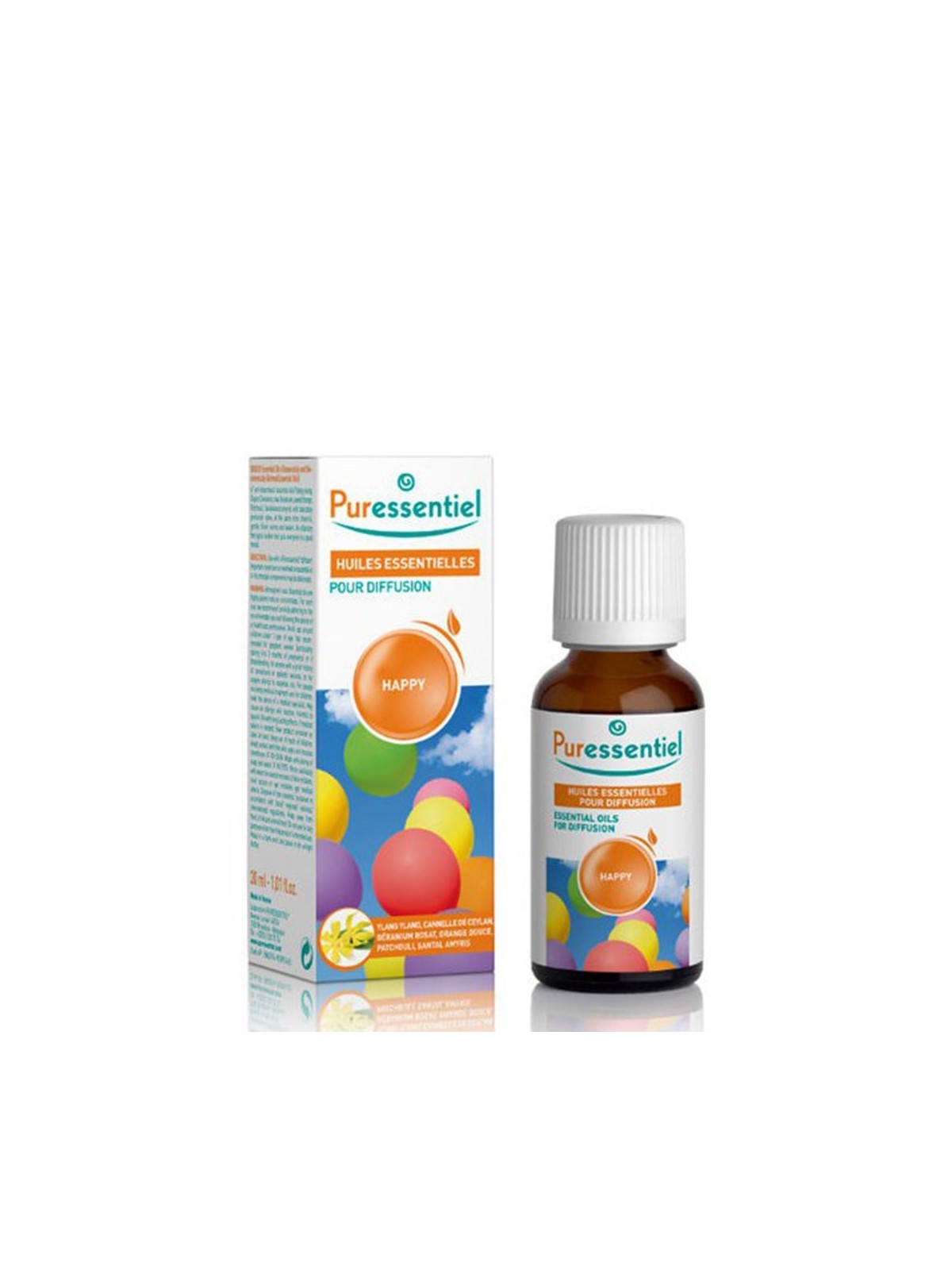 Puressentiel Diffuse Happy Huiles Essentielles pour diffusion 30ml