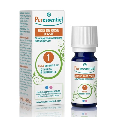 Puressentiel Huiles Essentielles Bois De Rose D'asie Bio (Bois de Hô BIO) 10ml