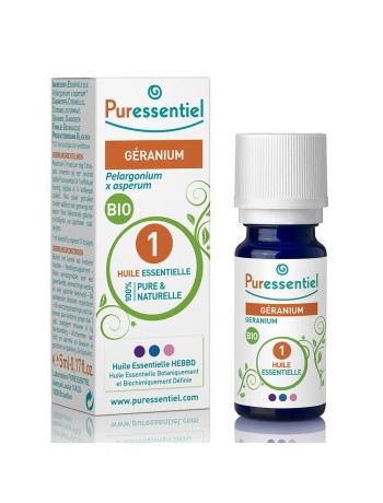 Puressentiel Huiles Essentielles Geranium Bio 5 ml