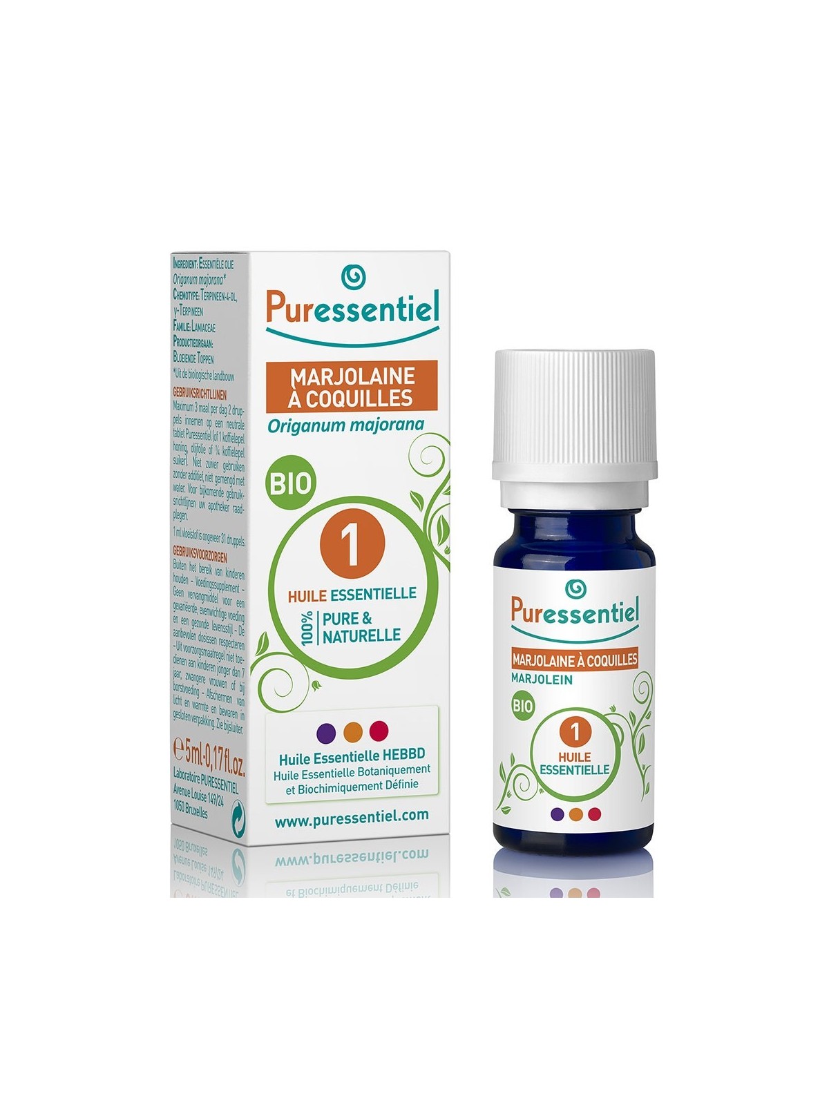 Puressentiel Huiles Essentielles Marjolaine A Coquilles 5ml