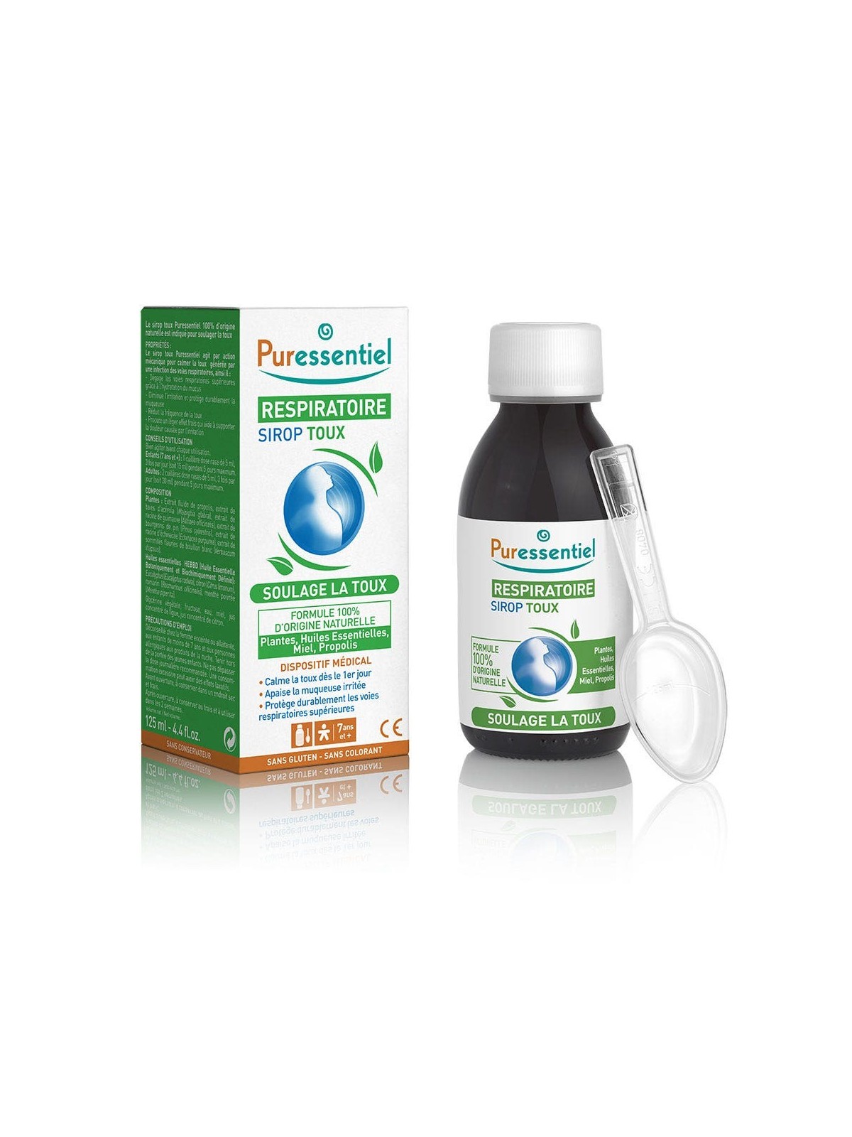 Puressentiel Respiratoire Sirop Toux Respiratoire 125ml