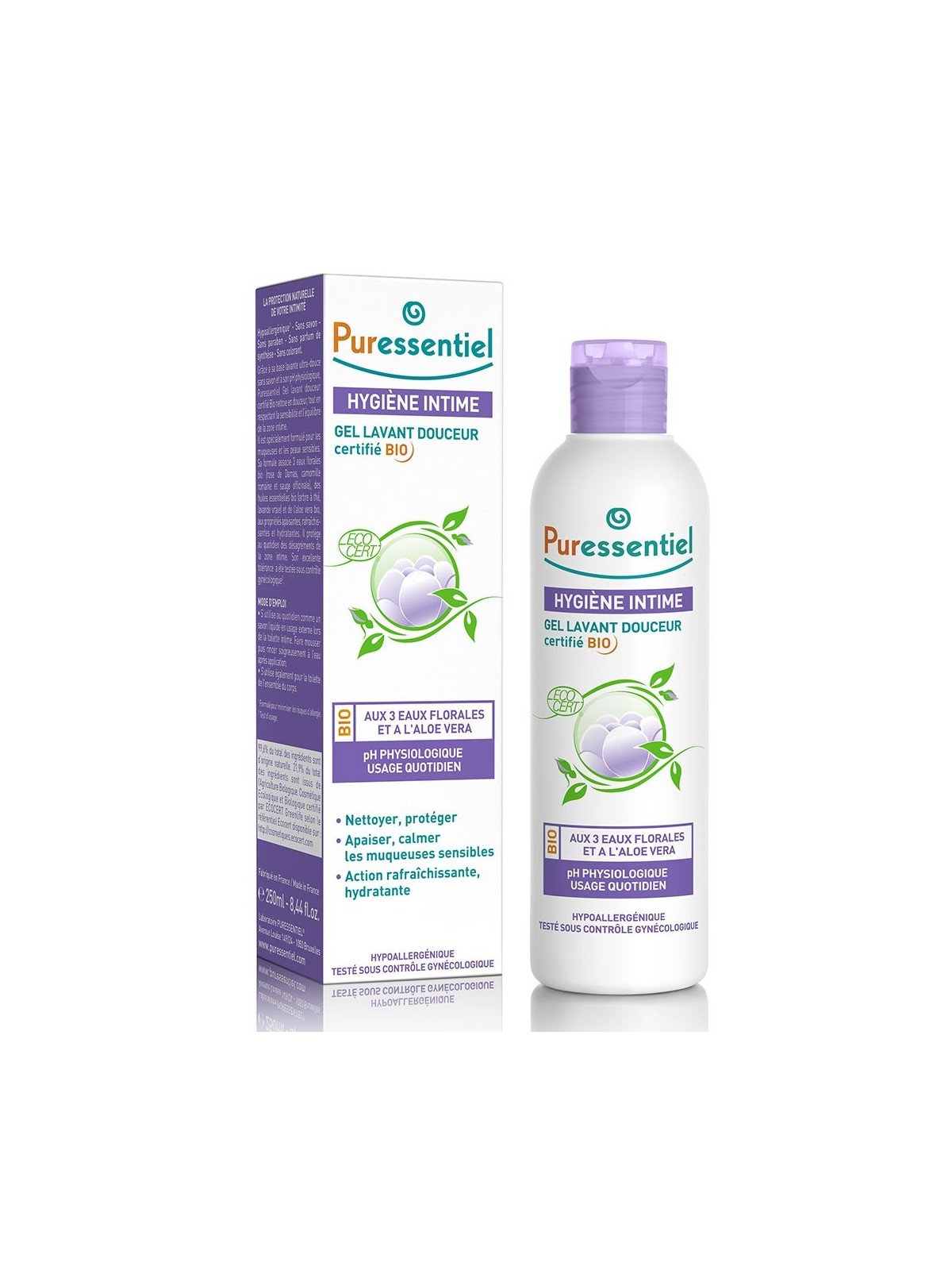 Puressentiel Hygiène Intime Gel Lavant Douceur Bio 250ml