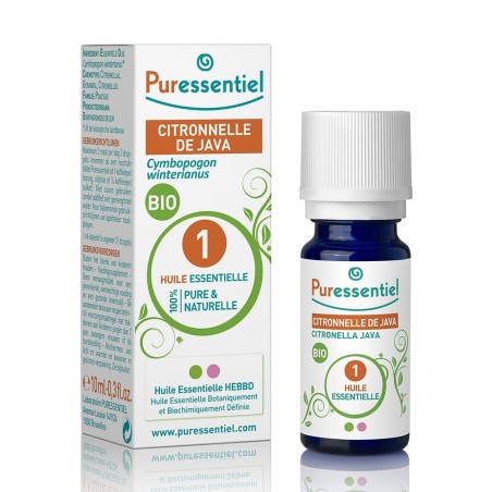 Puressentiel Huiles Essentielles Citronnelle De Java Bio 10 ml