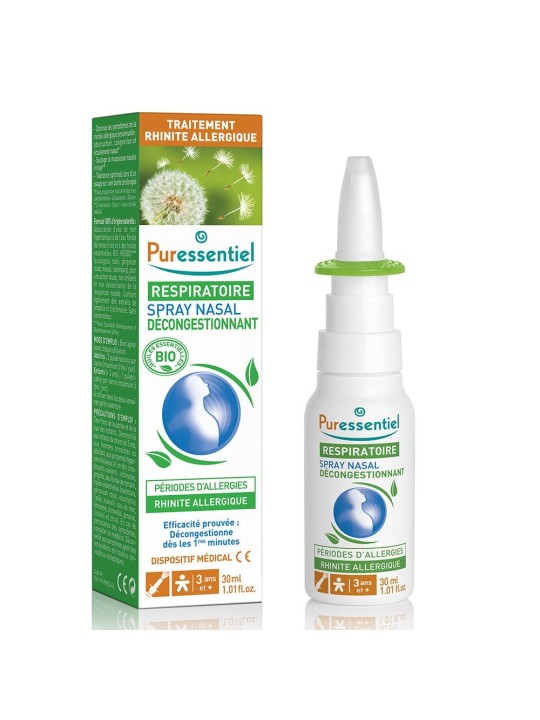 Puressentiel Respiratoire Spray Nasal Decongestionnant Respiratoire 30ml