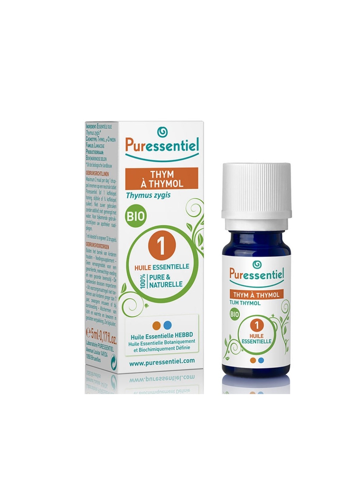 Puressentiel Huiles Essentielles Thym A Thymol Bio 5ml