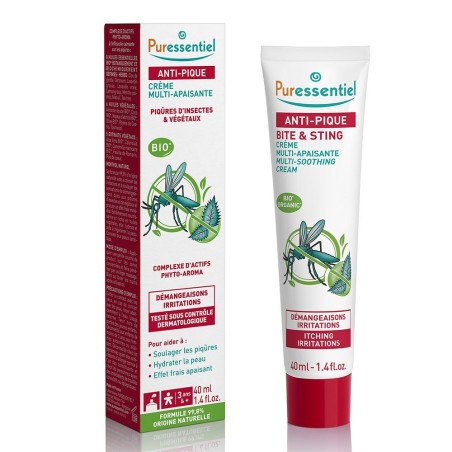 Puressentiel Anti-Pique Creme Multi-apaisante Adulte 40ml