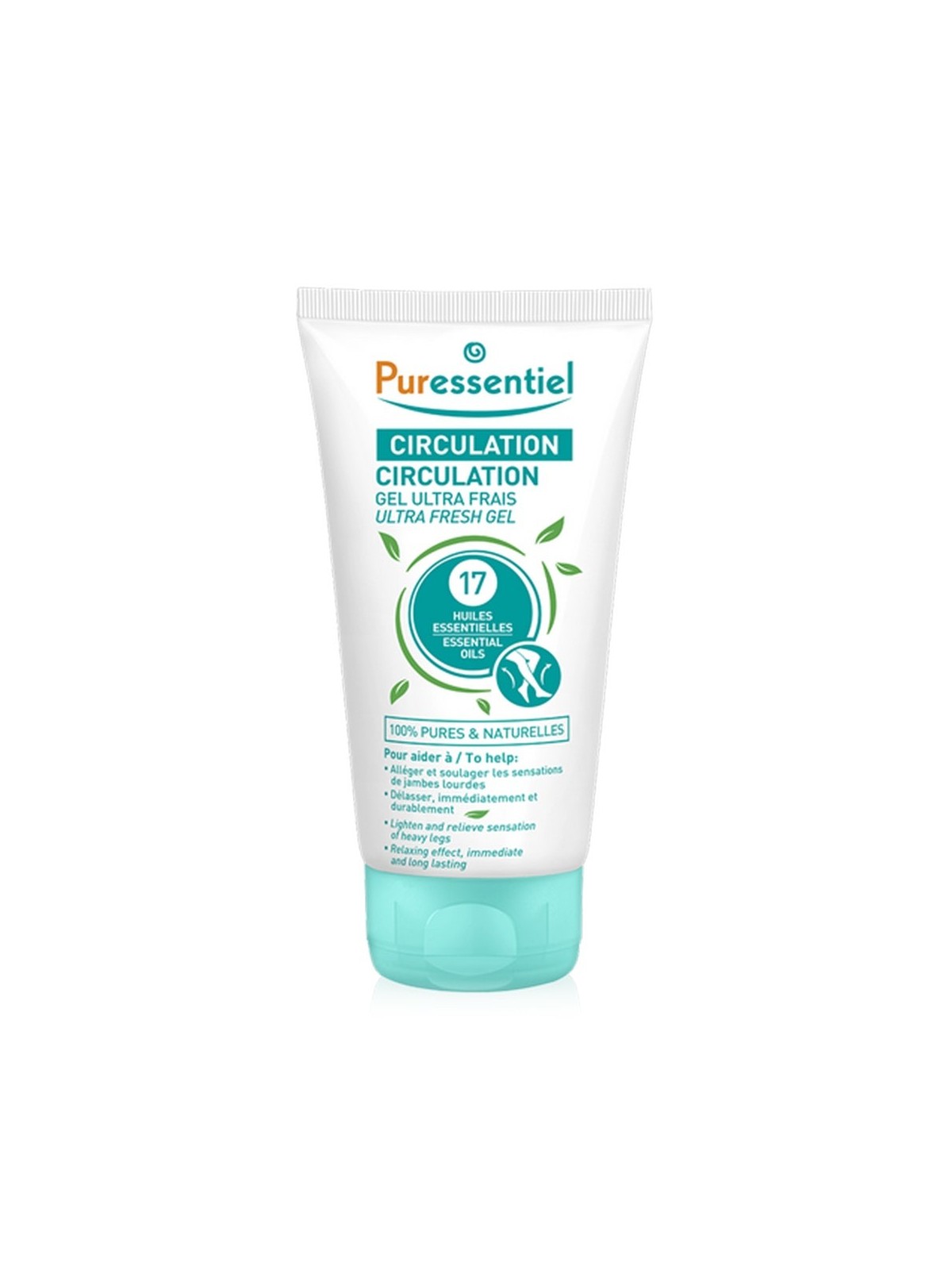 Puressentiel Circulation Gel Ultra Frais 17 Circulation 125ml