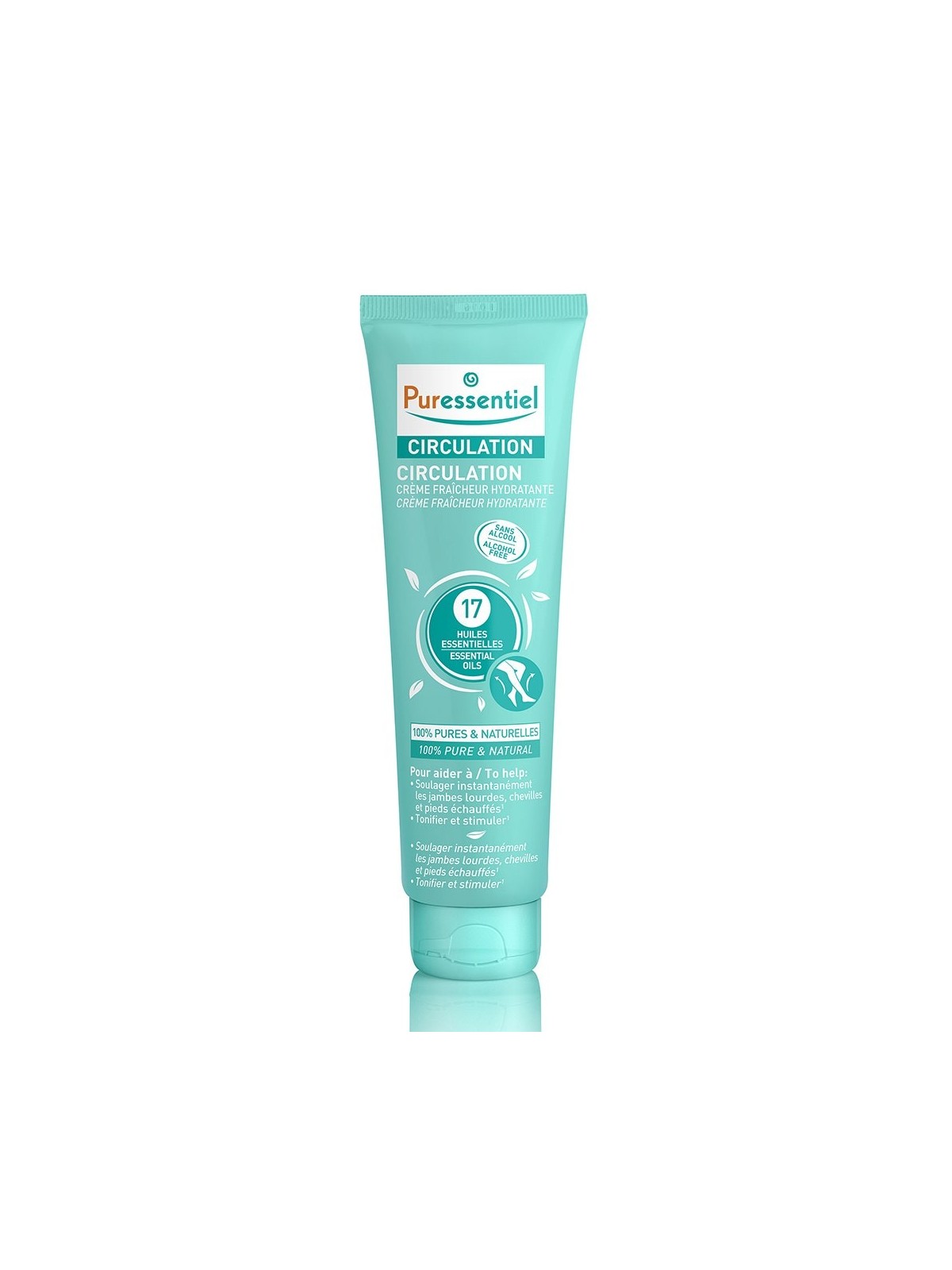 Puressentiel Huiles Essentielles Creme Fraicheur Aux 17 Circulation 100ml