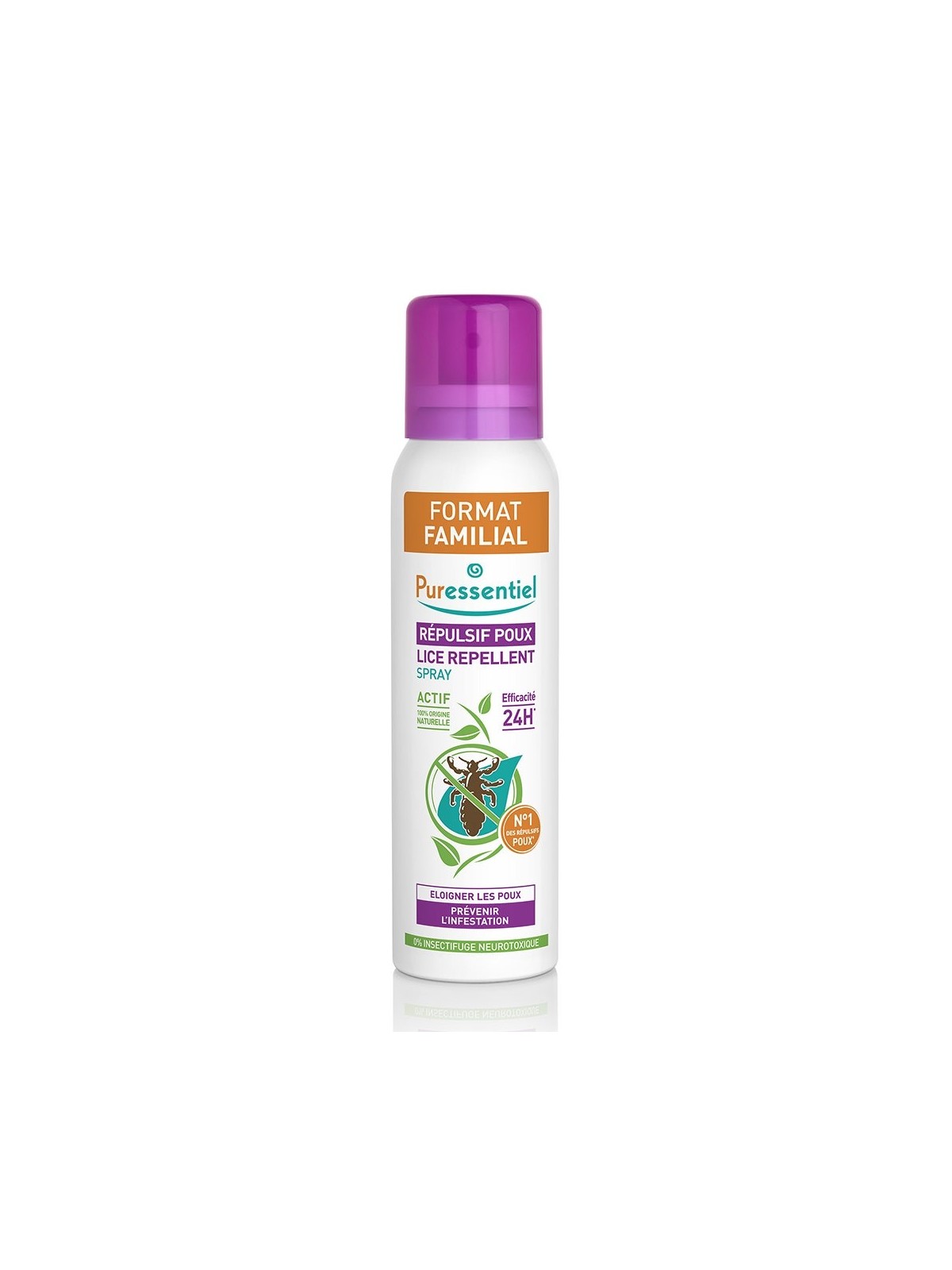 Puressentiel Anti-Poux Spray Repulsif Poux Format Familial 200 ml