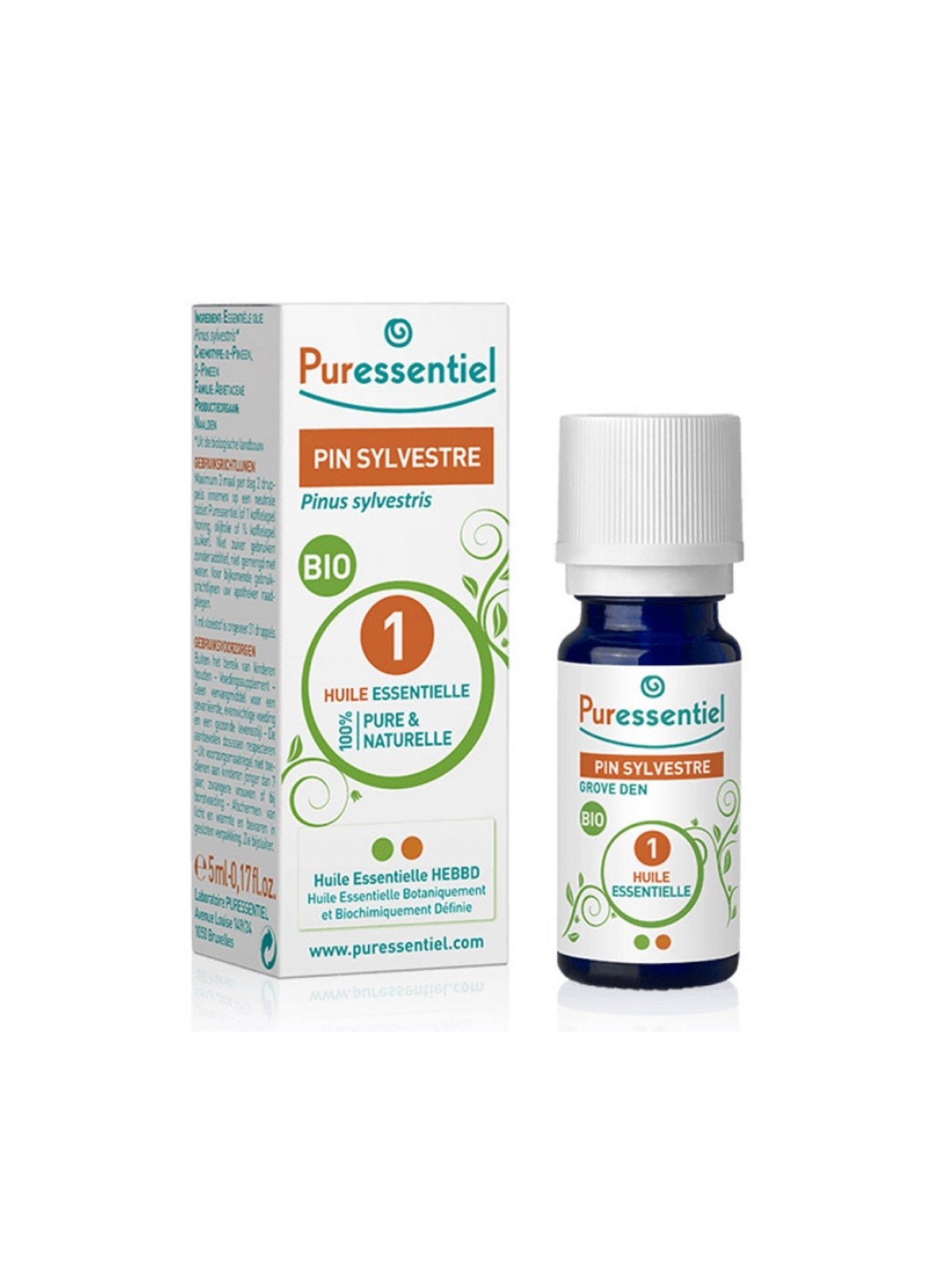 Puressentiel Huiles Essentielles Pin Sylvestre Bio 5ml