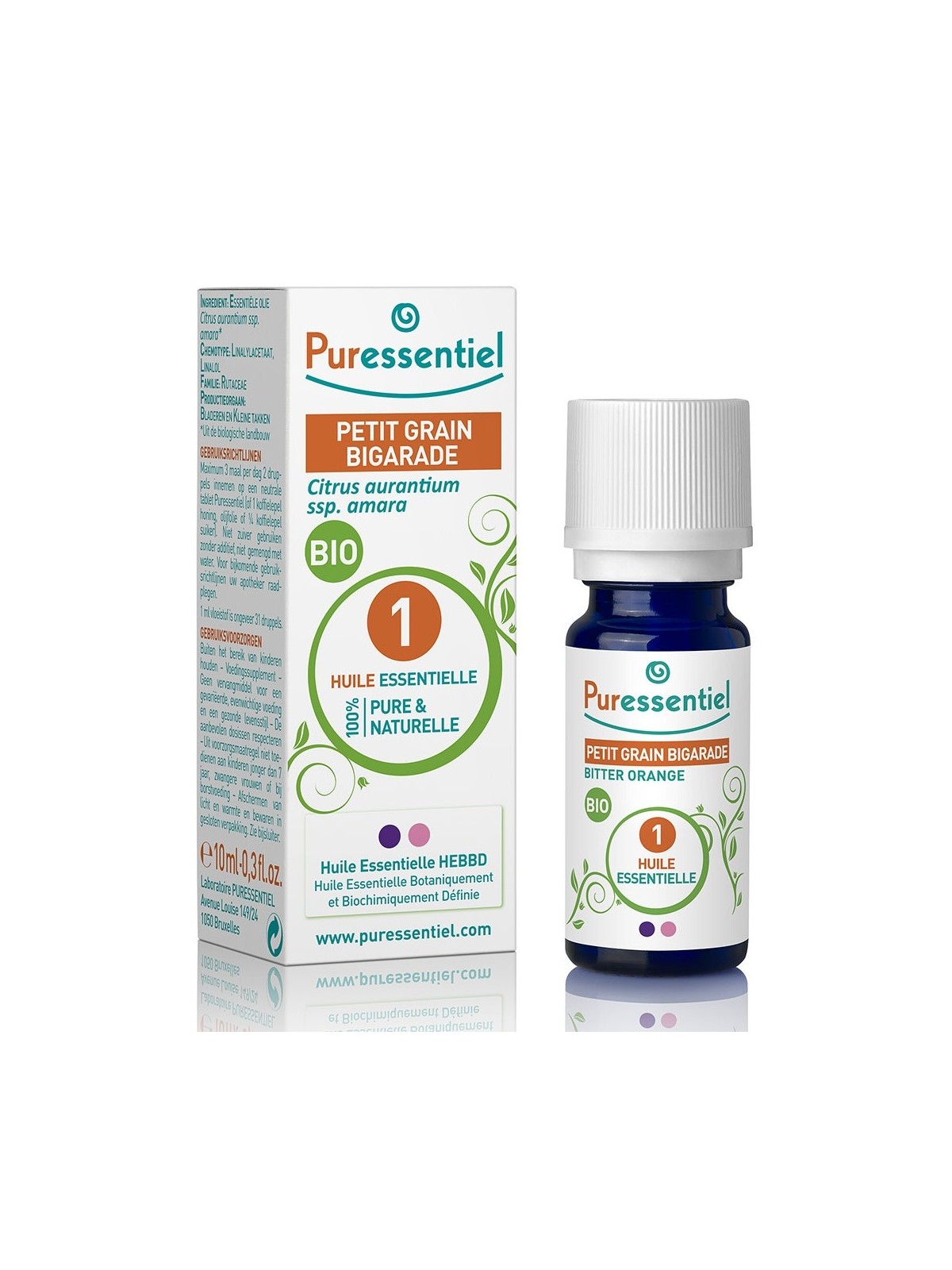 Puressentiel Huiles Essentielles Petit Grain Bigarade Bio 10ml