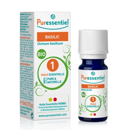 Puressentiel Huiles Essentielles Basilic Bio 5ml