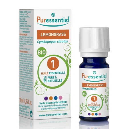 Puressentiel Huiles Essentielles Lemongrass Bio 10ml