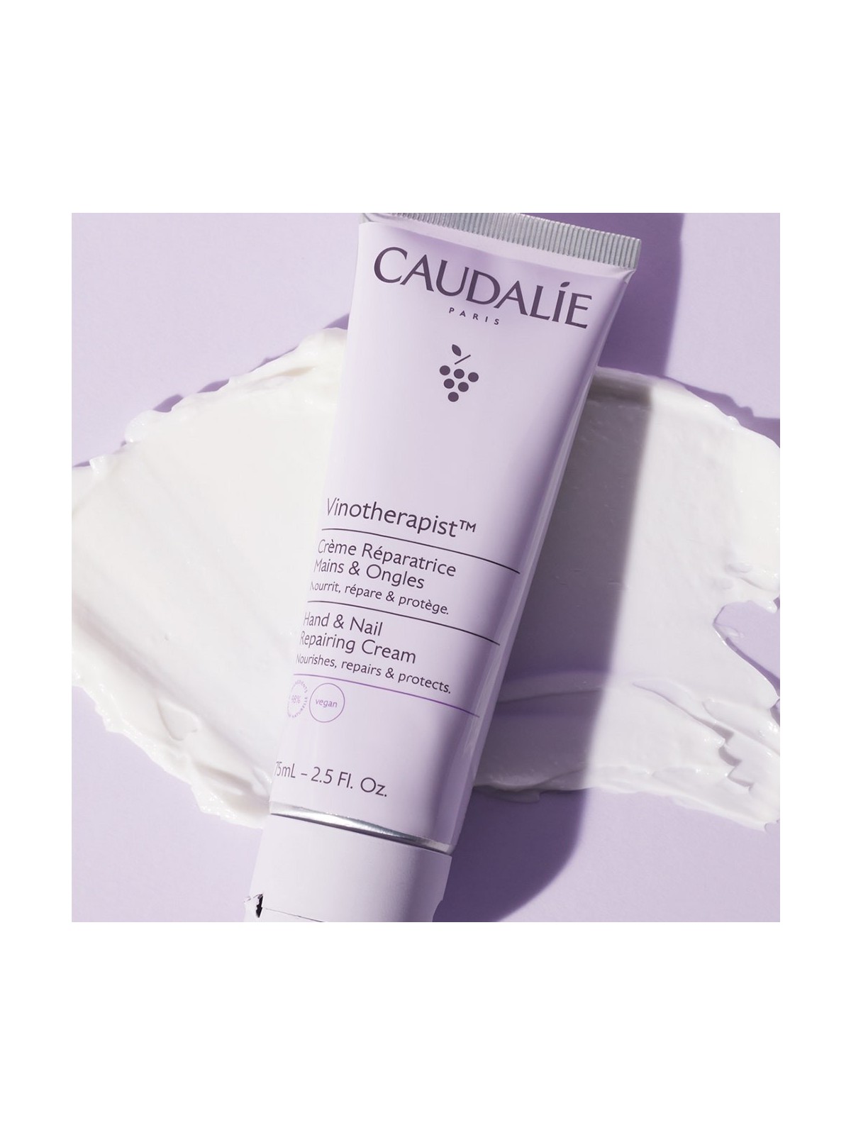 Caudalie Vinotherapist Crème Réparatrice Mains et Ongles 75ml