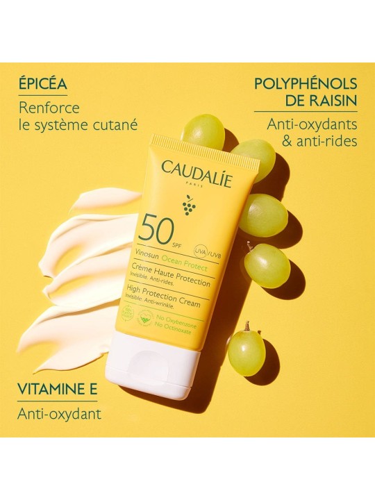 Caudalie Vinosun Crème Haute Protection SPF50 50ml