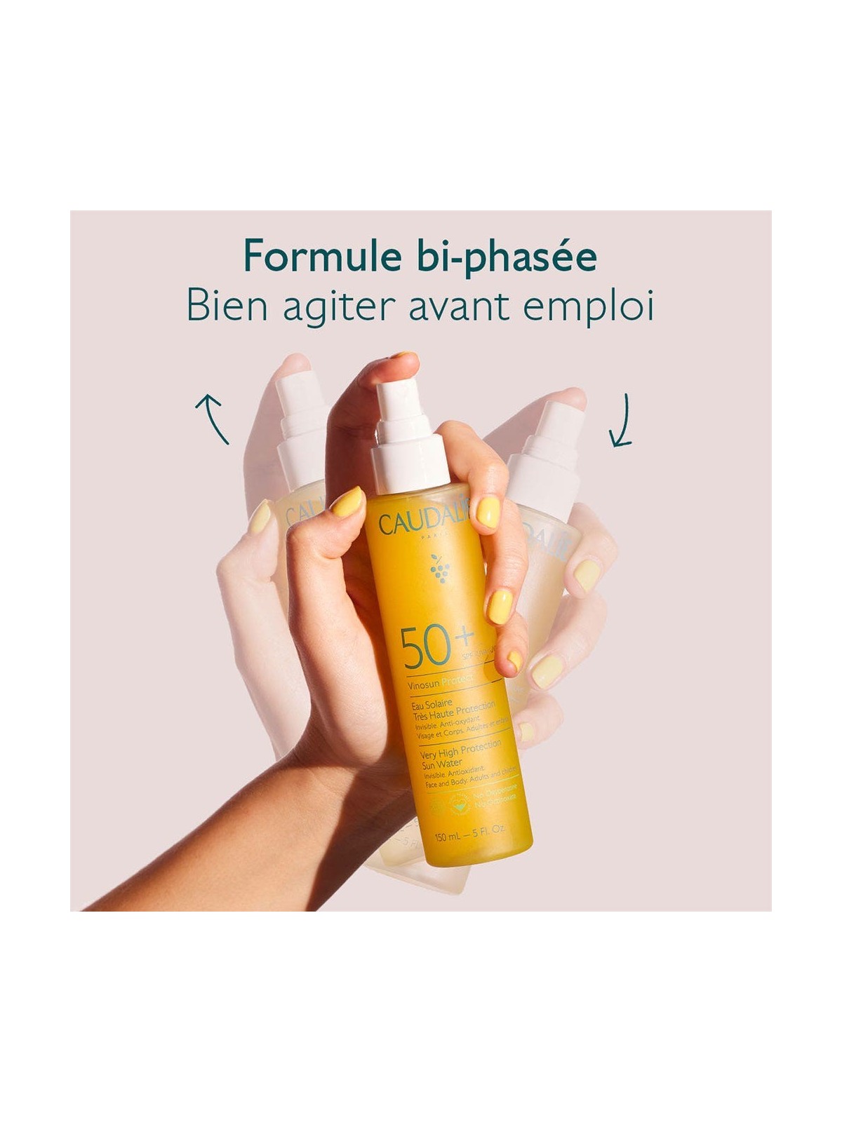 Caudalie Vinosun Eau Solaire SPF50+ 150ml