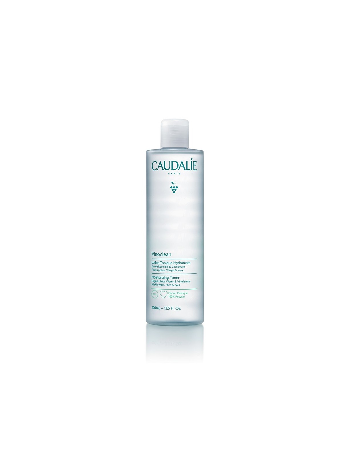 Caudalie Vinoclean Lotion Tonique Hydratante Visage Et Yeux 400ml