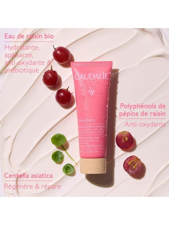 Caudalie VinoHydra Masque Crème Hydratant 75ml