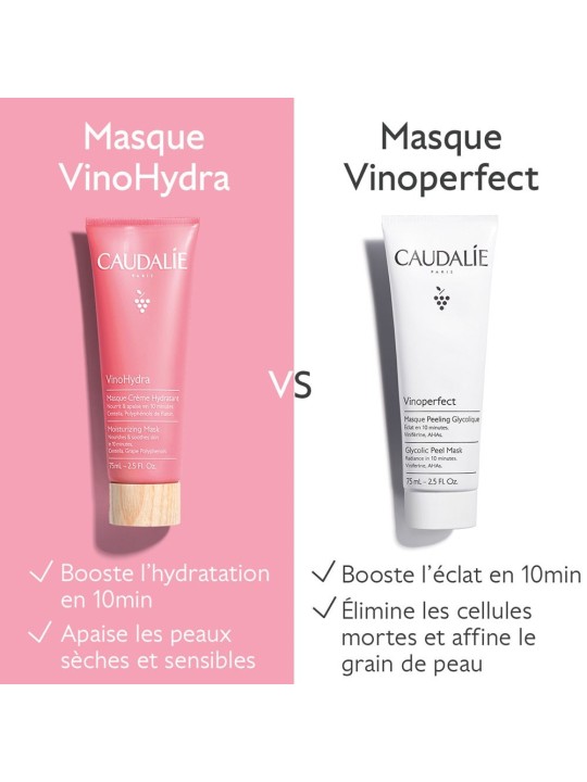 Caudalie VinoHydra Masque Crème Hydratant 75ml