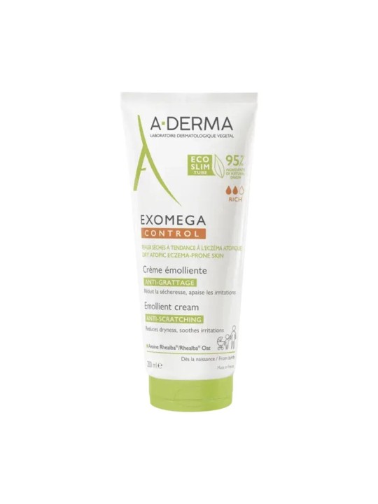 A-Derma Exomega Control Creme Emolliente Anti-grattage 200ml