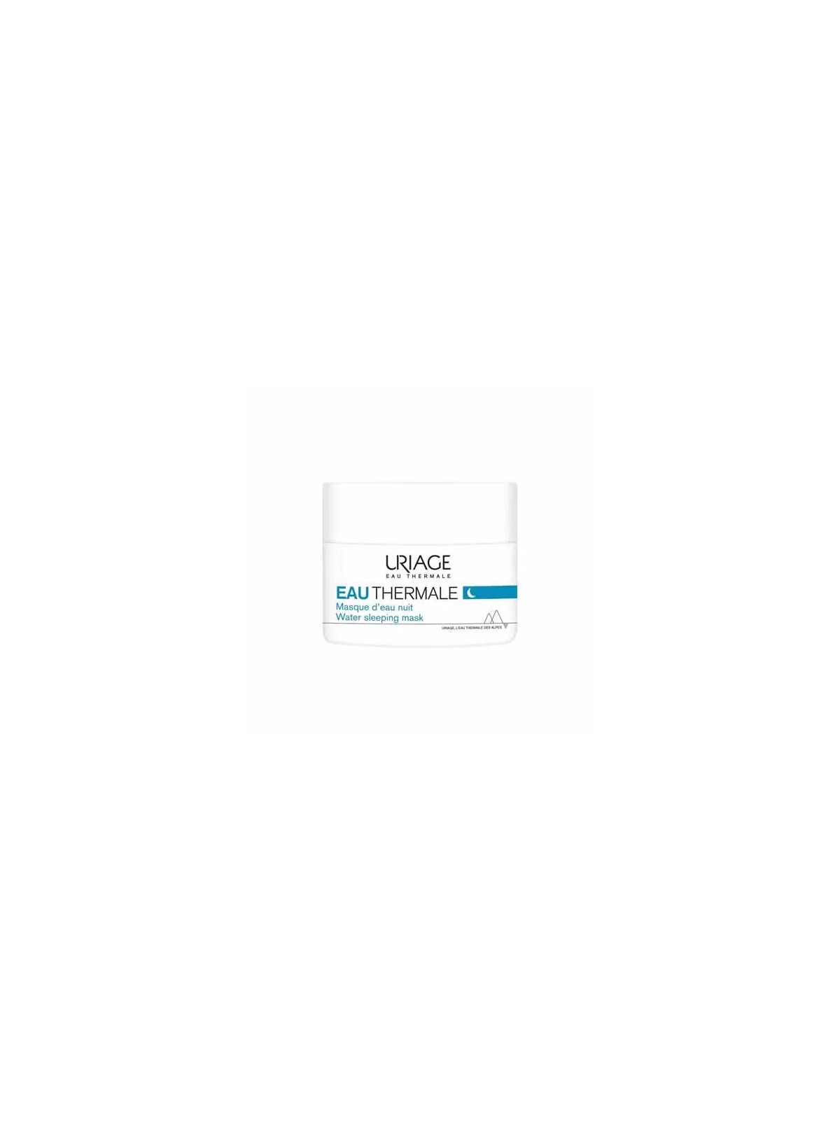 Uriage Eau thermale et Hydratation Masque D'eau Nuit Peaux Deshydratees 50ml