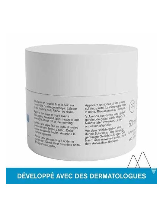 Uriage Eau thermale et Hydratation Masque D'eau Nuit Peaux Deshydratees 50ml