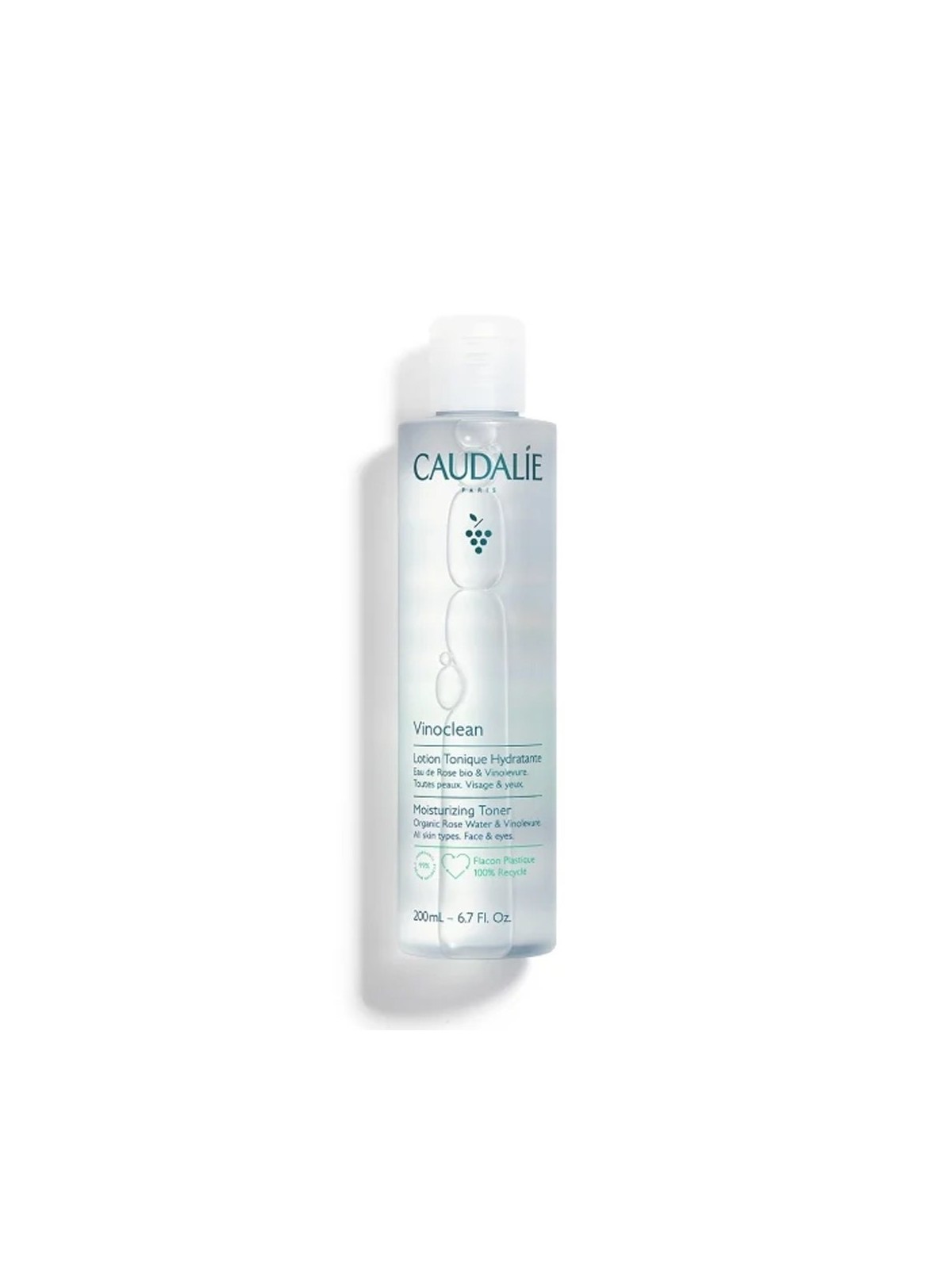 Caudalie Vinoclean Lotion Tonique Hydratante Visage Et Yeux 200ml