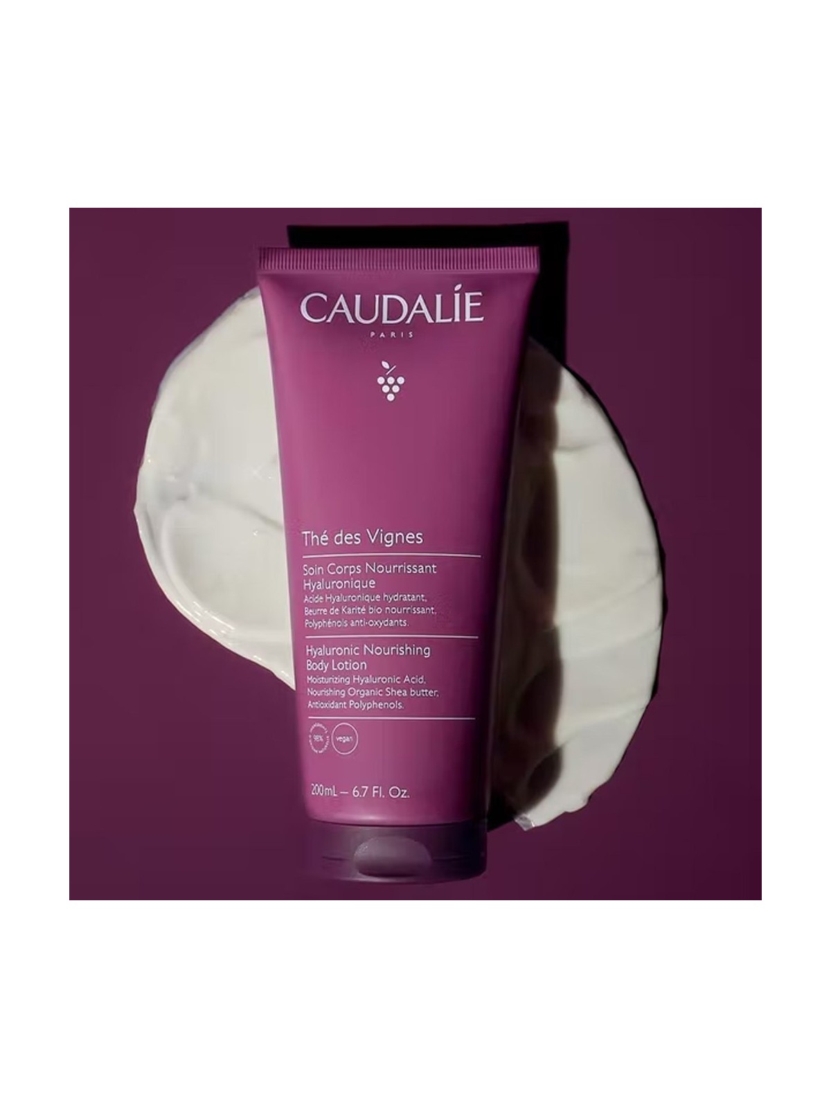 Caudalie The Des Vignes Soin Corps Nourrissant Hyaluronique 200ml