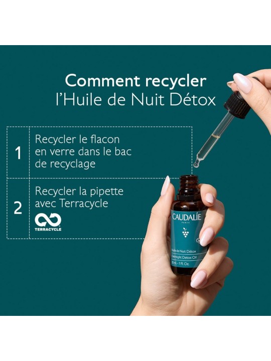 Caudalie Vinergetic C+ Huile de Nuit Détox Bio 30ml