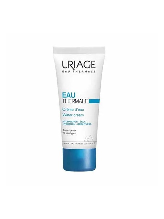 Uriage Eau Thermale Crème D'eau + Acid Hyaluronique Tous Types De Peaux 40ml