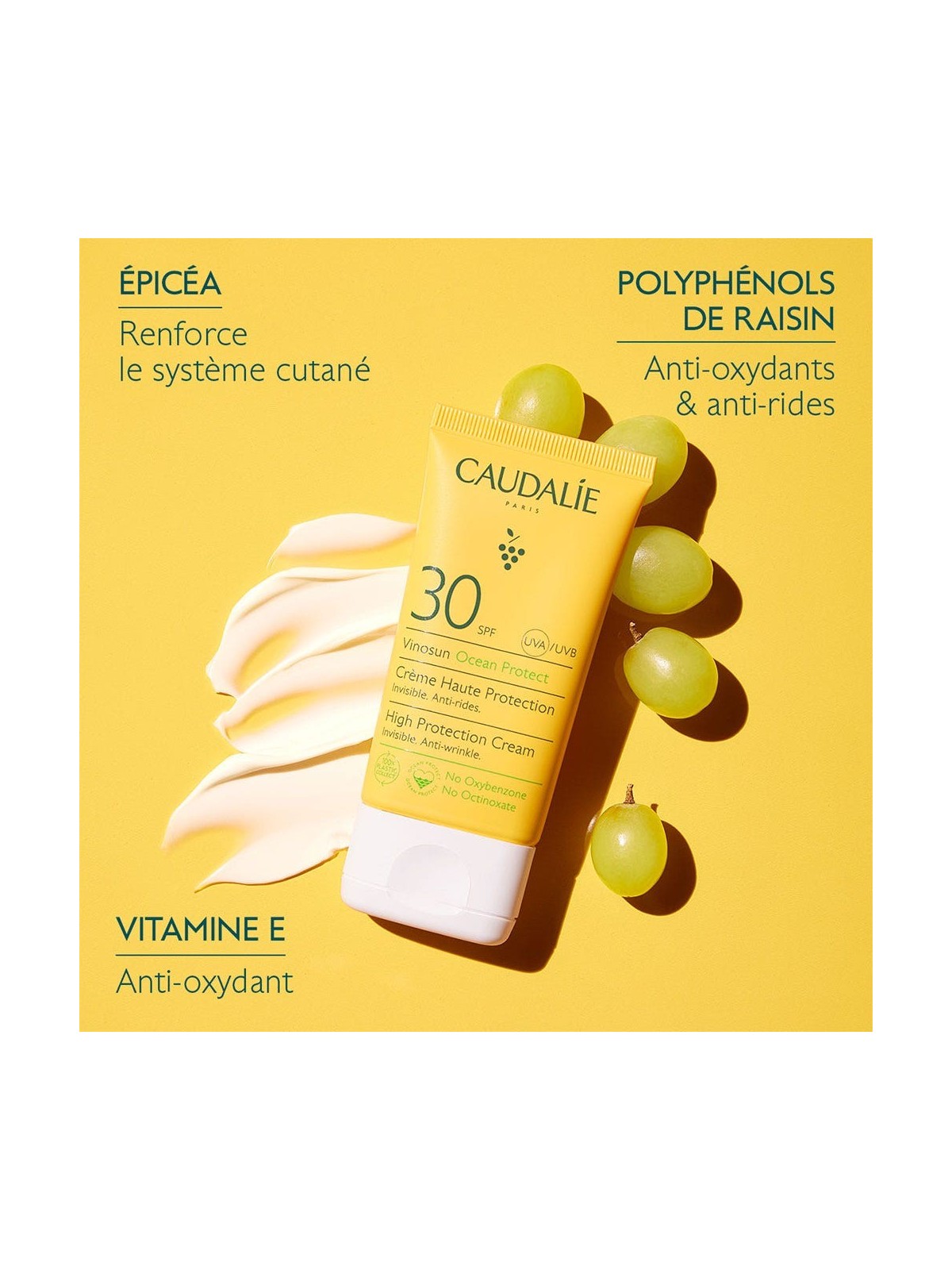 Caudalie Vinosun Crème Haute Protection SPF30 50ml