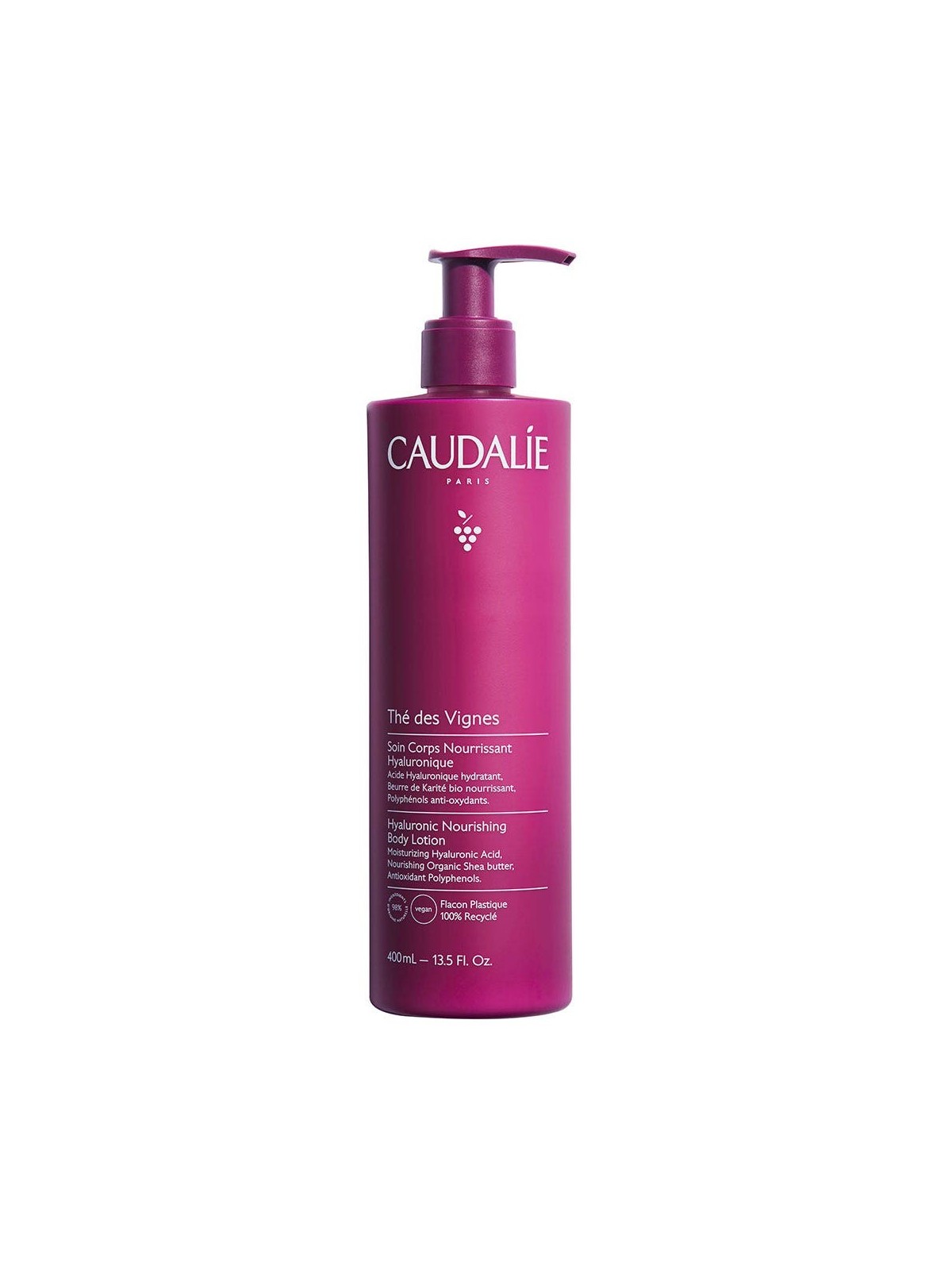 Caudalie The Des Vignes Soin Corps Nourrissant Hyaluronique 400ml