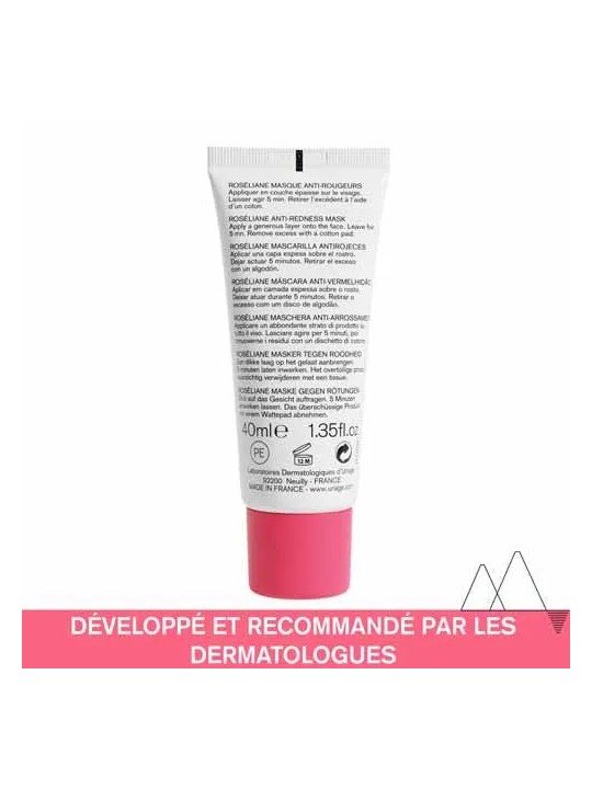 Uriage Roseliane Masque Anti Rougeurs Peaux Sensibles 40ml