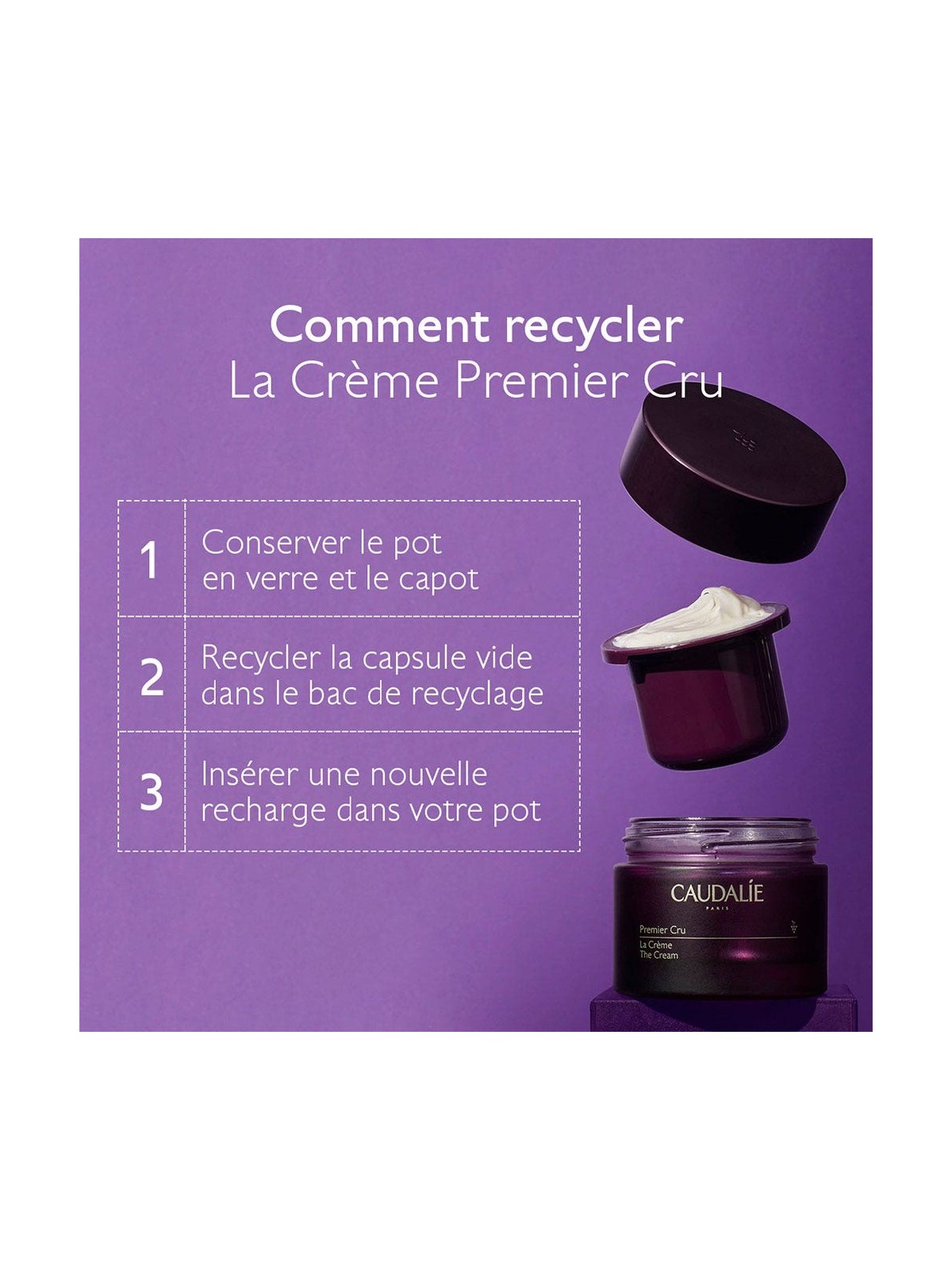 Caudalie Premier Cru La Crème La Recharge 50ml