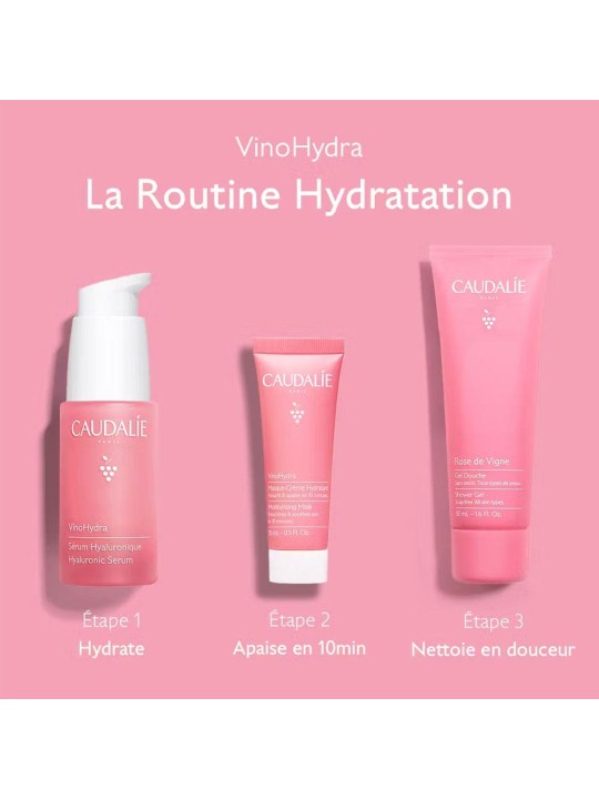 Caudalie VinoHydra Coffret La Routine Hydratation 95ml