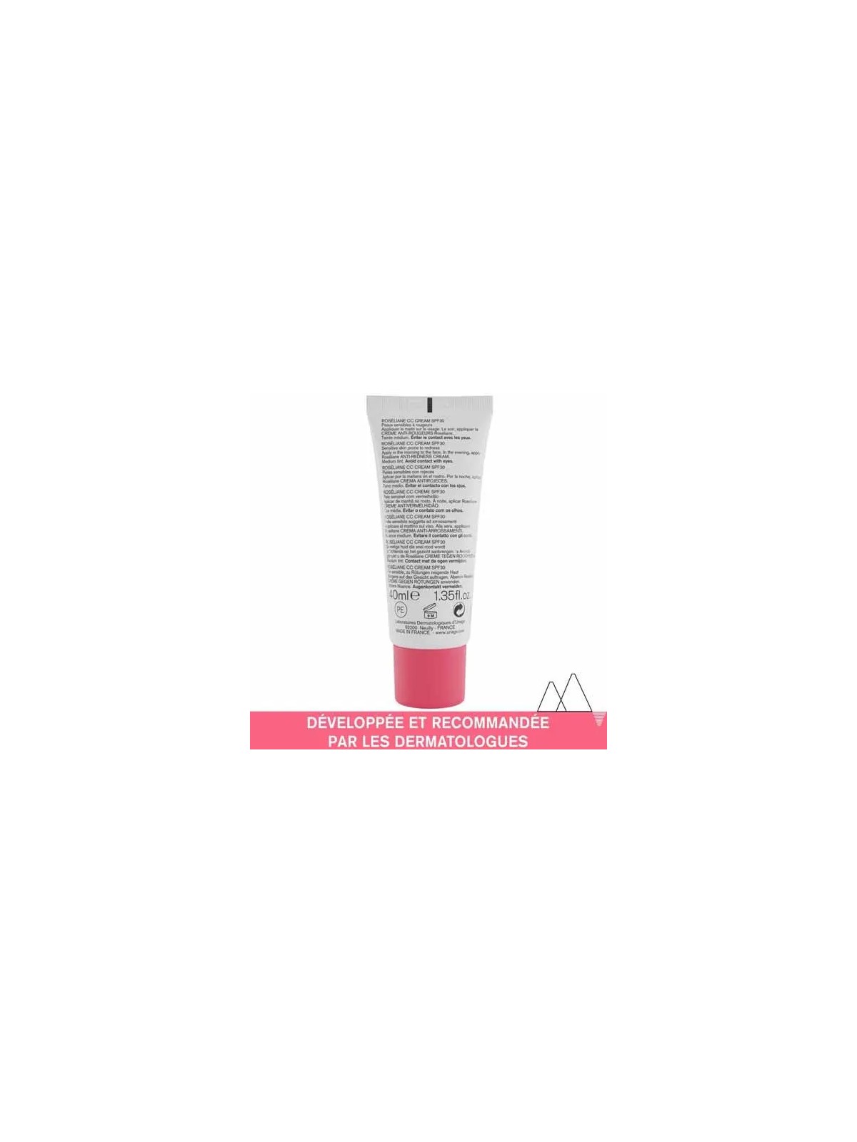 Uriage Roseliane Cc Cream Spf30 Peaux Sensibles A Rougeurs 40ml