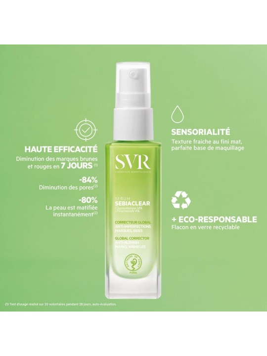 Svr Sebiaclear Serum Correcteur Anti-imperfections 30ml