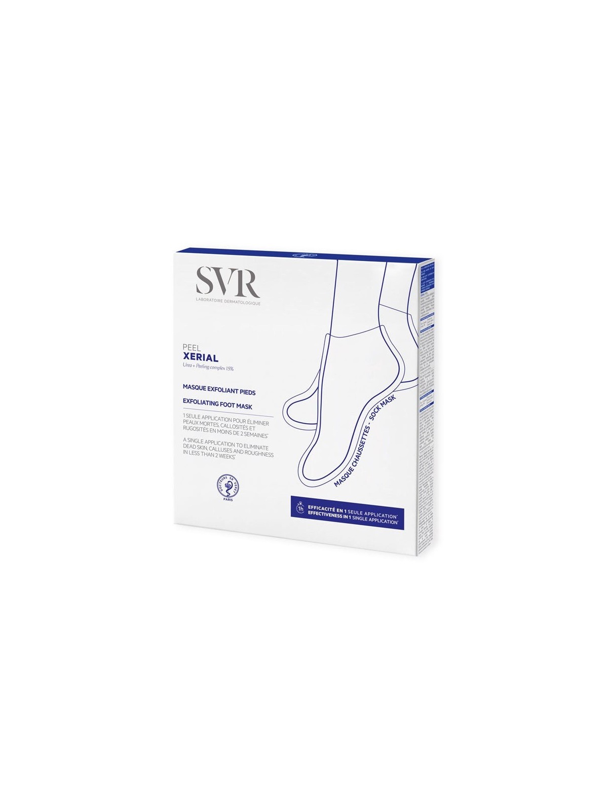 Svr Xerial Masque Exfoliant Pieds 1 Paire